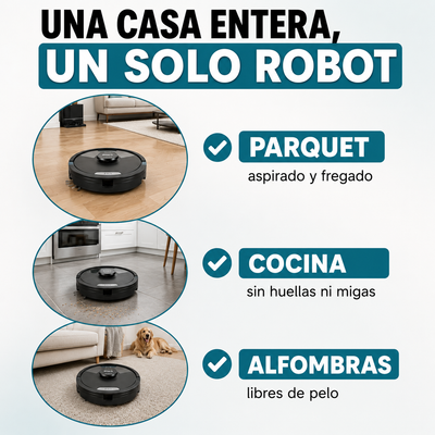 Shark Matrix Plus 2 en 1 – Aspira y friega tu casa entera mientras tú no estás