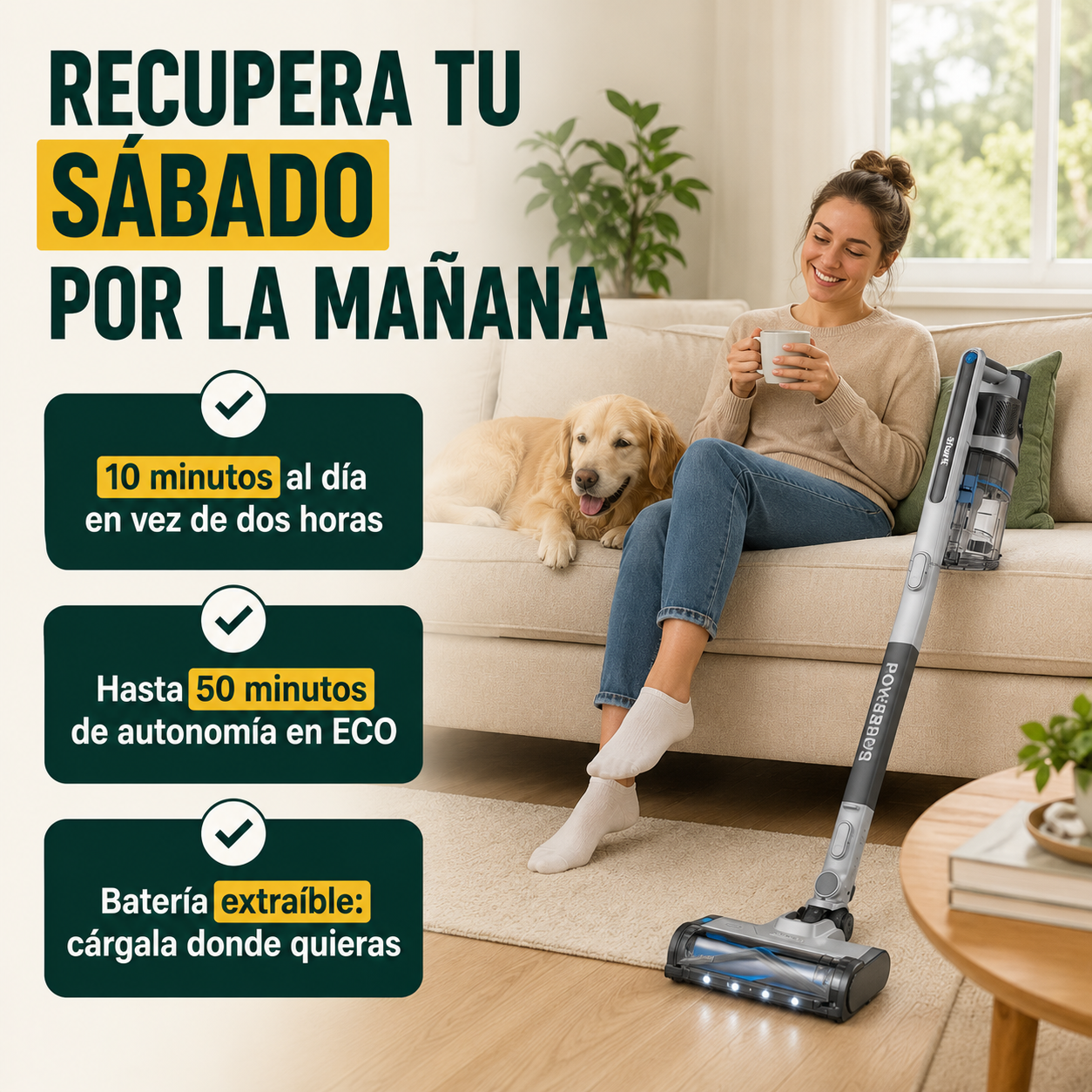 Recupera el sábado por la mañana