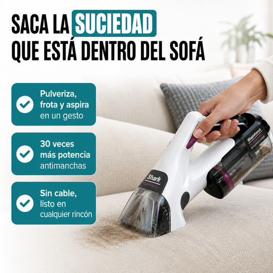 Shark StainForce – Elimina las manchas que ya dabas por perdidas