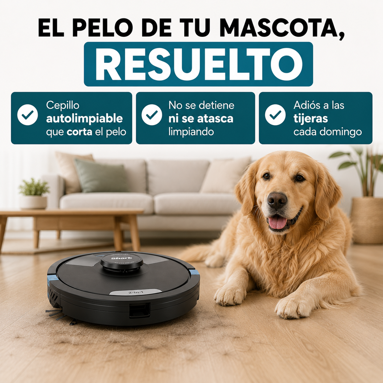 El pelo del perro dejó de ser tu problema diario