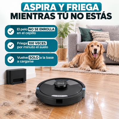 Shark Matrix Plus 2 en 1 – Aspira y friega tu casa entera mientras tú no estás